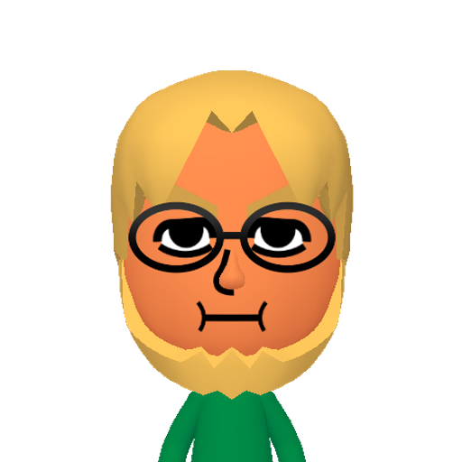 no name Mii character: This Mii is from the Switch SDK as a SampleDB Mii.