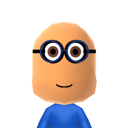 Minion Mii character preview