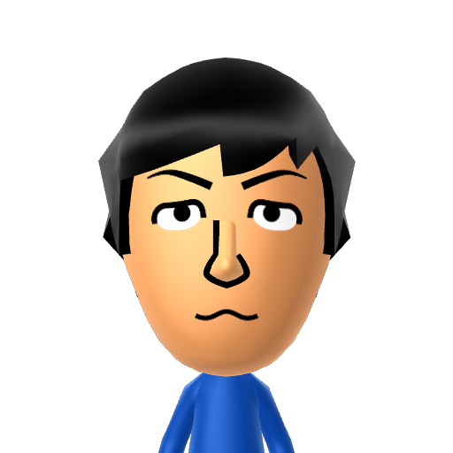 ? Mii character: A Mii uploaded to Check Mii Out Channel (WiiLInk)