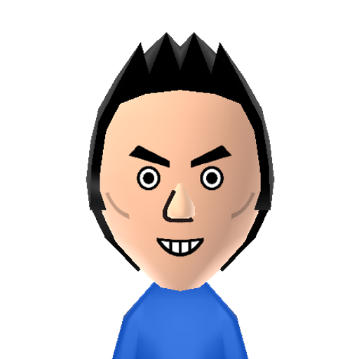 Kisame Mii character: From the anime "Naruto".