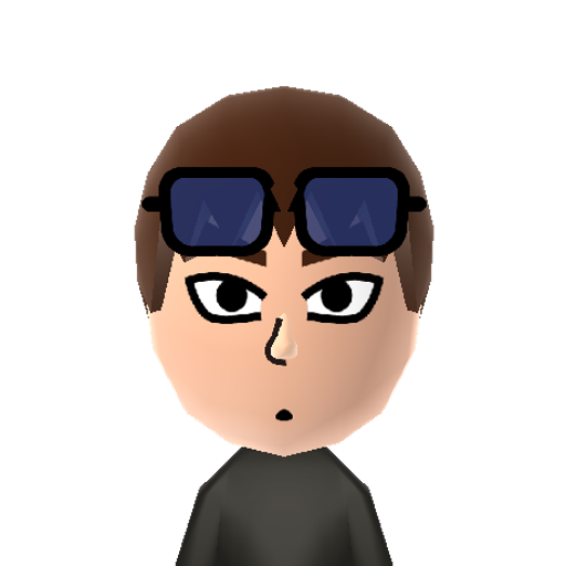 D.Minecart Mii character: Minecrafter on YouTube that has more than 3 million subscribers.