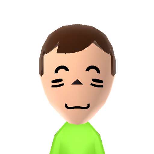 normali Mii character: NNID: bosszoulou