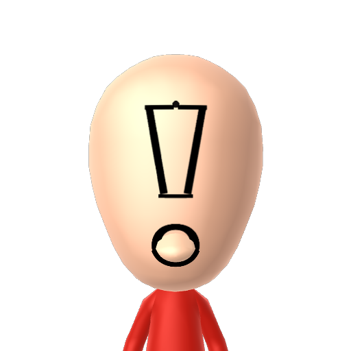 ? Mii character: A Mii uploaded to Check Mii Out Channel (WiiLInk)
