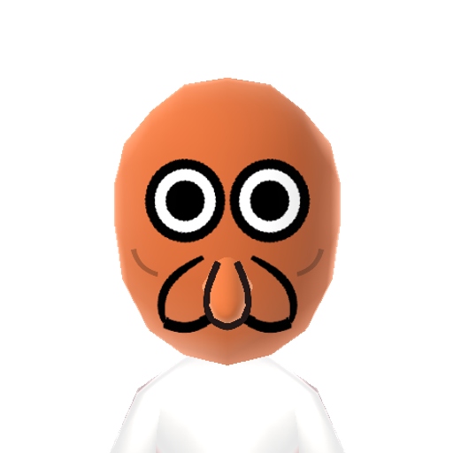 Zoidberg Mii character preview