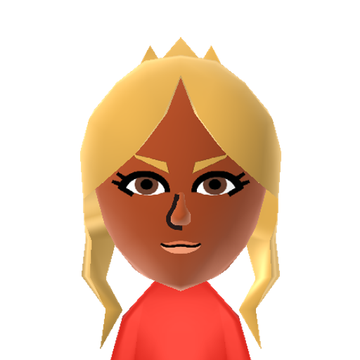 Flavia Mii character: The East-Khan of Ferox from Fire Emblem: Awakening.