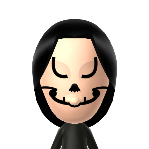 La muerte Mii character: These are extracted and derived from the Mii Central Miis from the 3DS Miitopia.