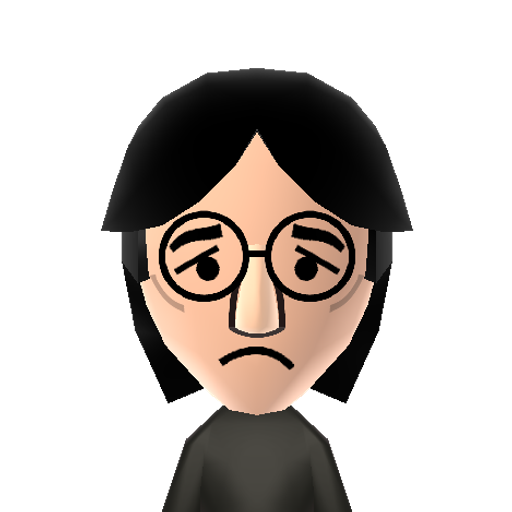 ジョンドゥ Mii character: A Mii from Dillon's Dead-Heat Breakers