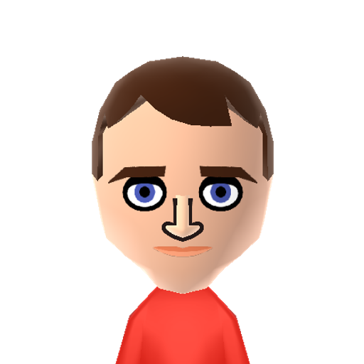 ElijahWood Mii character: A recreation of the Mii used in the trailer for Mii characters in Super Smash Brothers. He played many roles in many films and TV shows, as well as voice acting. He is best known for playing Frodo in "The Lord of the Rings" and "The Hobbit" trilogies.
