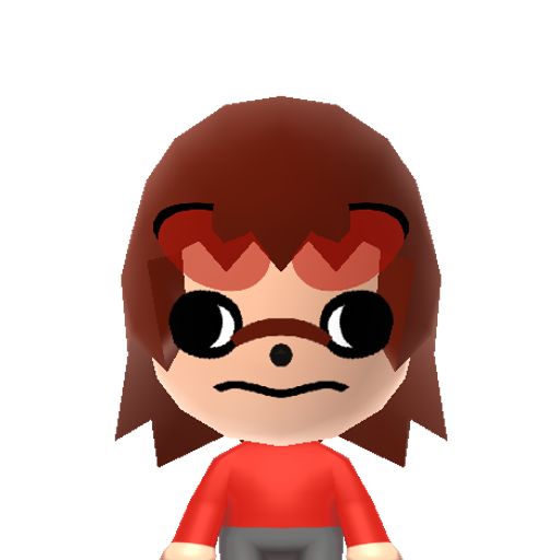 U.Knuckles Mii character: This is a Mii uploaded for the 3DS version and distributed by Mii Central for both the 3DS and Switch versions of Miitopia.