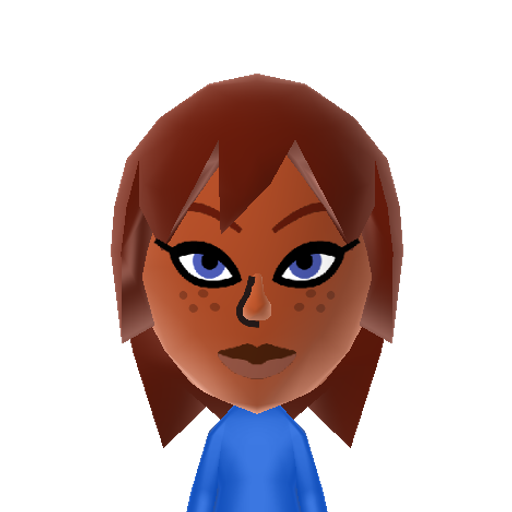 Amy Mii character preview