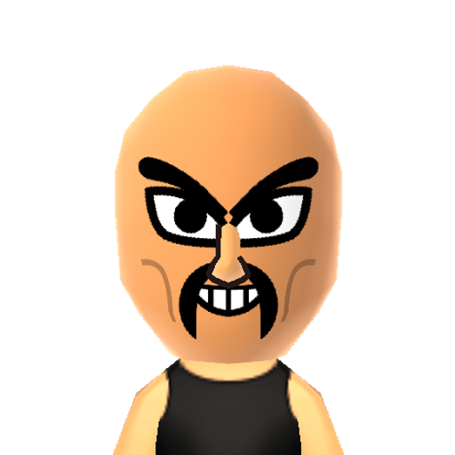 Nappa Mii character preview