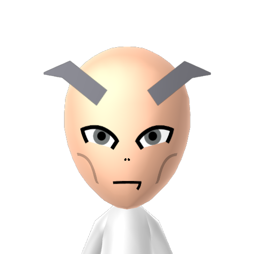 ? Mii character: A Mii uploaded to Check Mii Out Channel (WiiLInk)
