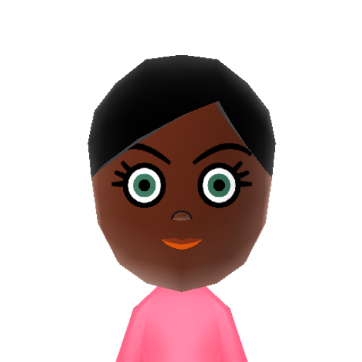 P. Presto Mii character: Princess Pea's superhero form from the animated series "Super Why!". The most beautiful super reader that gains spelling power.