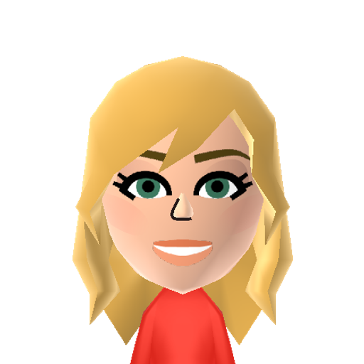 Britta Mii character: Gillian Jacobs' character from "Community". Just the worst Mii.