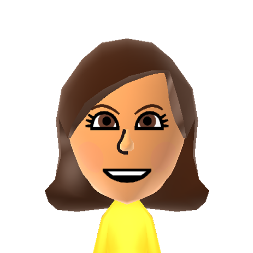 Lynne Mii character: A Mii from Disney Channel All-Star Party.