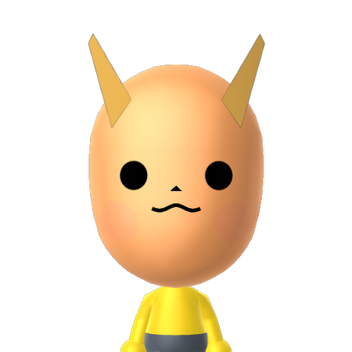 ? Mii character: A Mii uploaded to Check Mii Out Channel (WiiLInk)