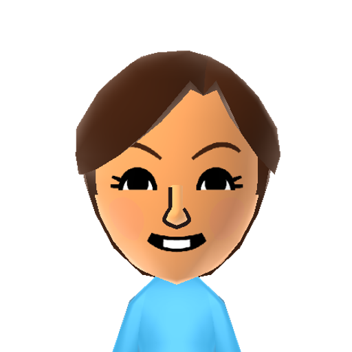 Mayu Mii character: from Custom CPU Mii (Pack 4) QR Codes [@jere_asikainen]