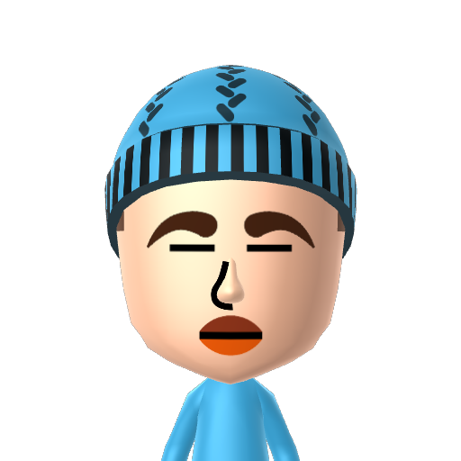 넋넌널넒넓넘넙넛넜넝 Mii character: This is a Mii for testing Mii nicknames.