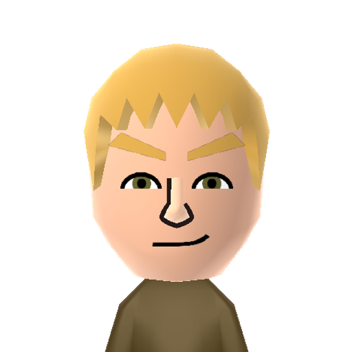 Reiner Mii character preview