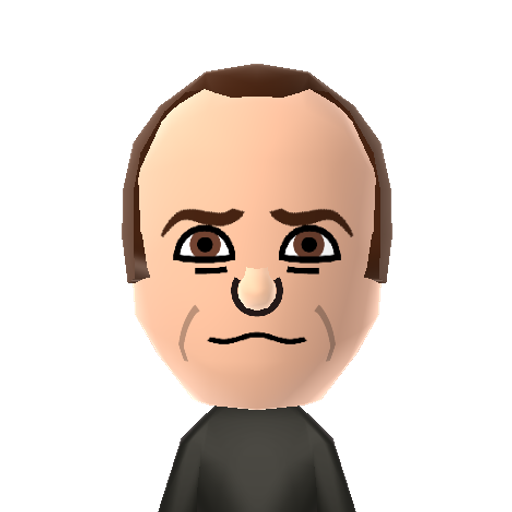 Coulson Mii character preview