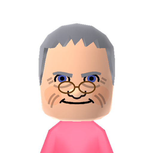 NINTENDO Mii character: A Mii found in unused WaraWara files