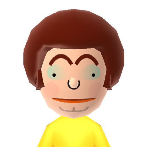 mcdonald's Mii character: Mascot of the McDonald's franchise.