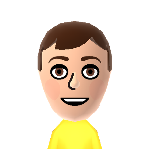 Woody Mii character: A Mii from Wii Sports Resort: Meme Squad, a mod for Wii Sports Resort