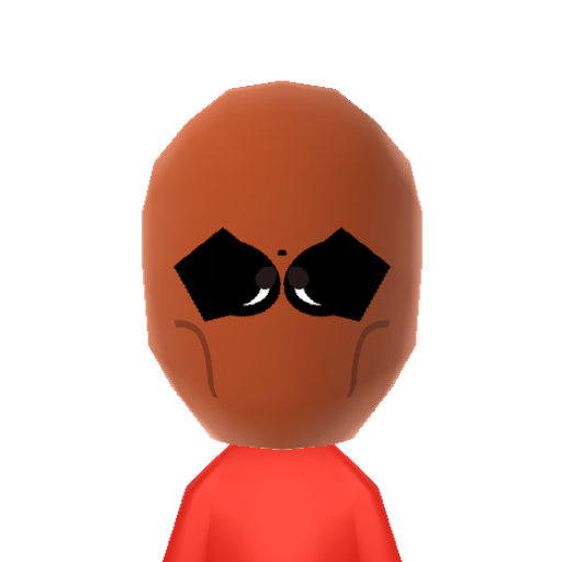 Deadpool Mii character preview