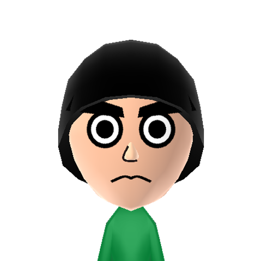 Rock Lee Mii character preview