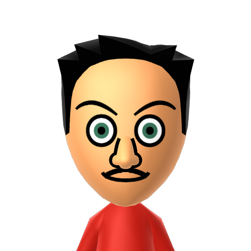 Mr. Potter Mii character: These are extracted and derived from the Mii Central Miis from the 3DS Miitopia.