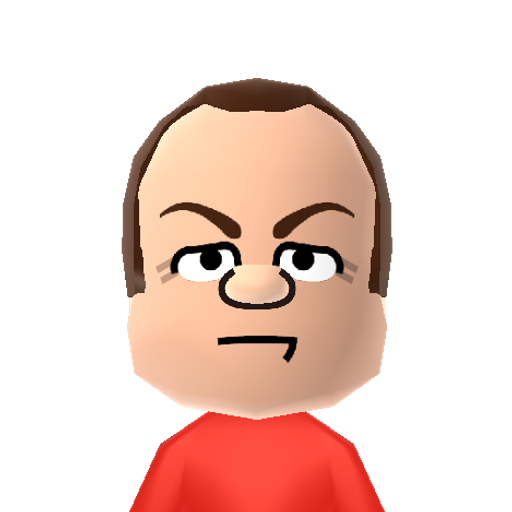 Barley Mii character preview