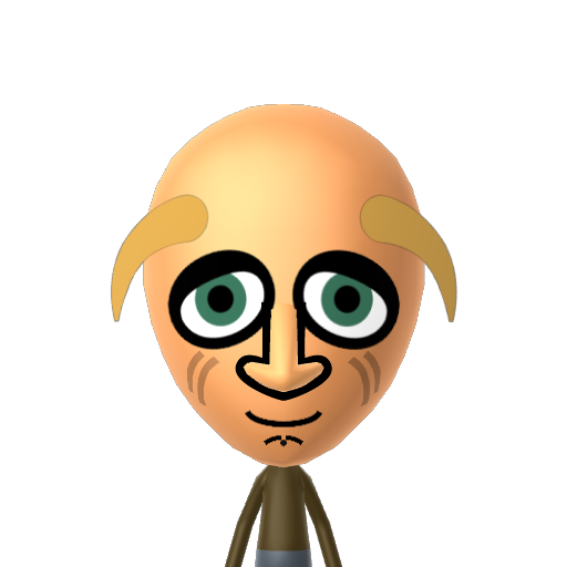 ? Mii character: A Mii uploaded to Check Mii Out Channel (WiiLInk)