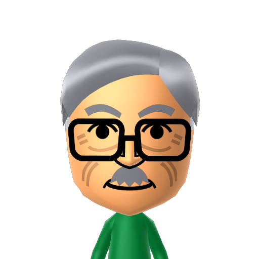 こうのすけ Mii character: A Mii from Jinsei Game Wii