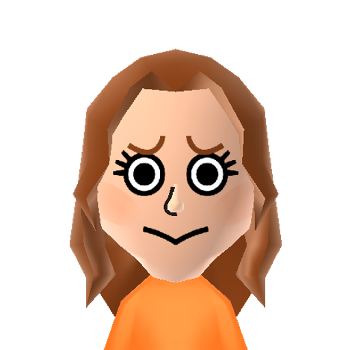 NINTENDO Mii character: A Mii found in unused WaraWara files
