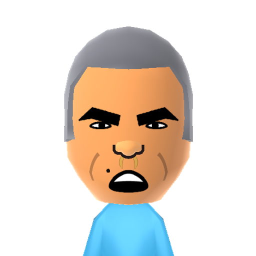 Billy Bob Mii character: Actor from films such as "Bad Santa", "The Man Who Wasn't There", and "Mr. Woodcock". He's also Angelina Jolie's ex-husband.