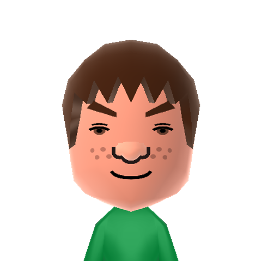 wiffyfeet Mii character: A Mii used for Nintendo Network ID wiffyfeet by wiffyfeet.