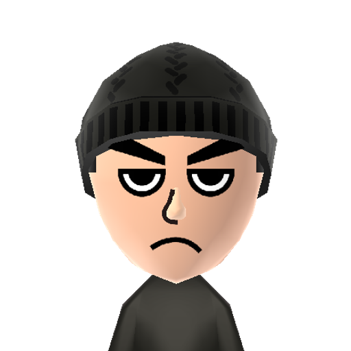 Kilian Mii character: NNID: Schubis2015