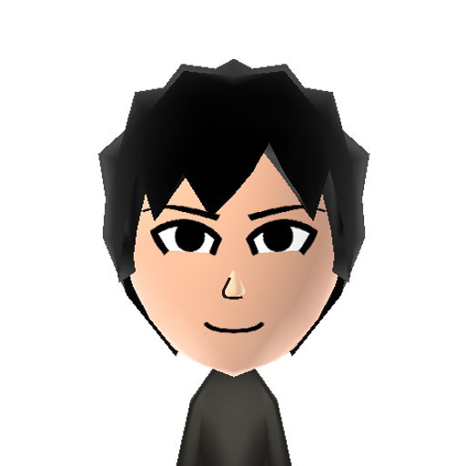 Kirito Mii character preview