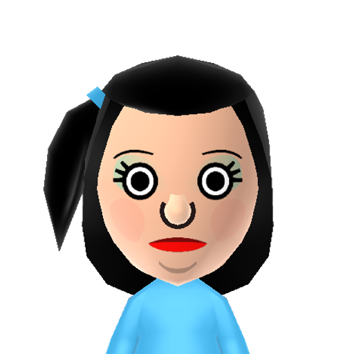Tina Mii character preview