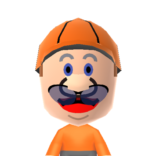 Grand Dad Mii character preview
