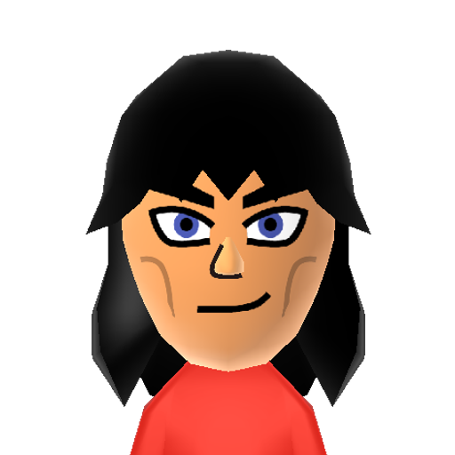 Gaston Mii character: Disney villain from "Beauty and the Beast"