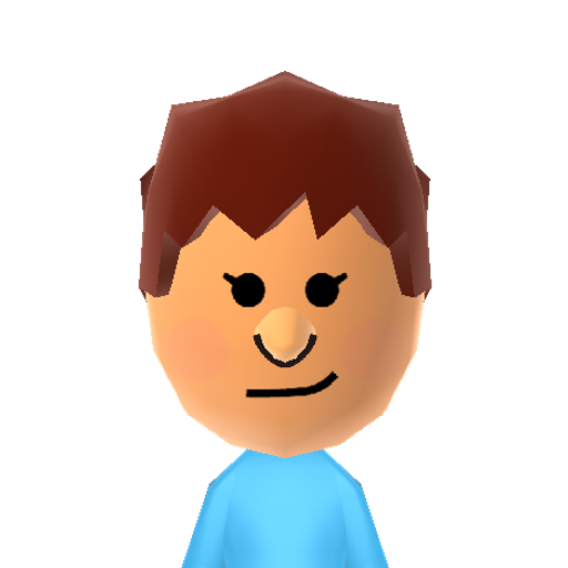 Kuma Mii character preview