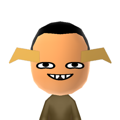 Tavros Mii character: A rather pitiful troll from the webcomic "Homestuck".