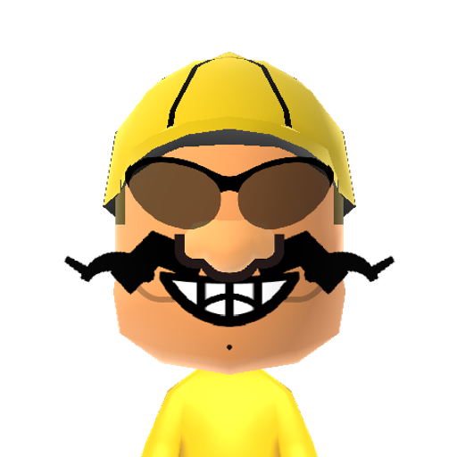 Wario Mii character preview