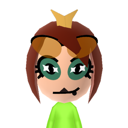 Palmon Mii character preview