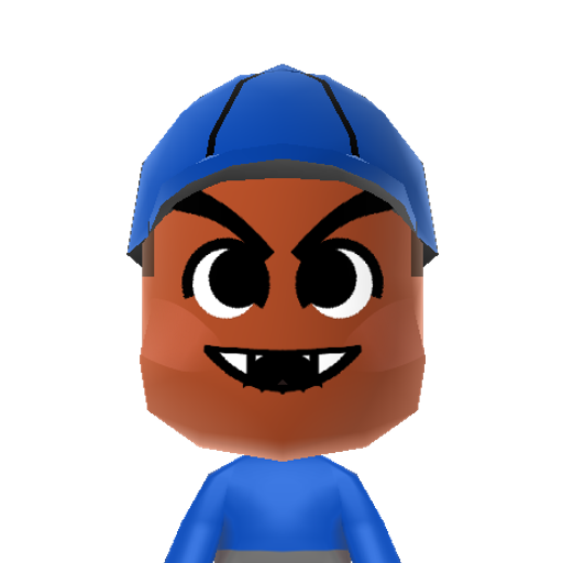 Goombario Mii character: A Goomba who admires the Mario brothers from Paper Mario N64.