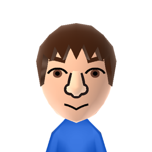 Joey Mii character preview