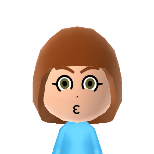 Mako.M Mii character: One of the main characters in the anime "Kill la Kill".