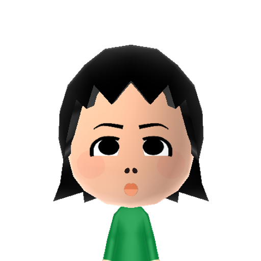 NINTENDO Mii character: a Default WaraWara Plaza Mii