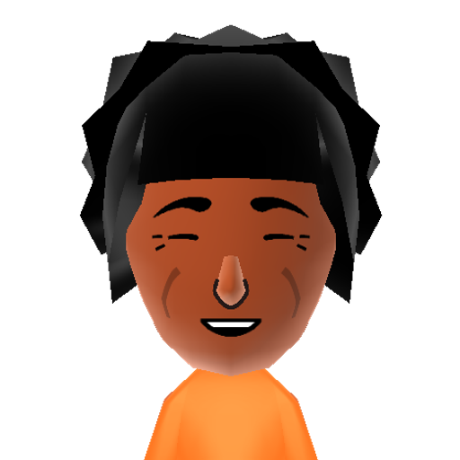 no name Mii character: A Mii from Dillon's Dead-Heat Breakers